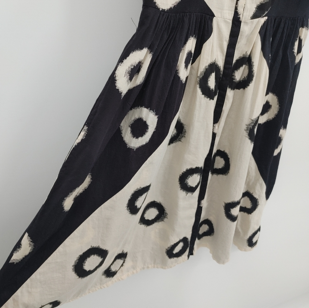 Lil Two Tone Color Block Print Dress - Picture 5 of 9